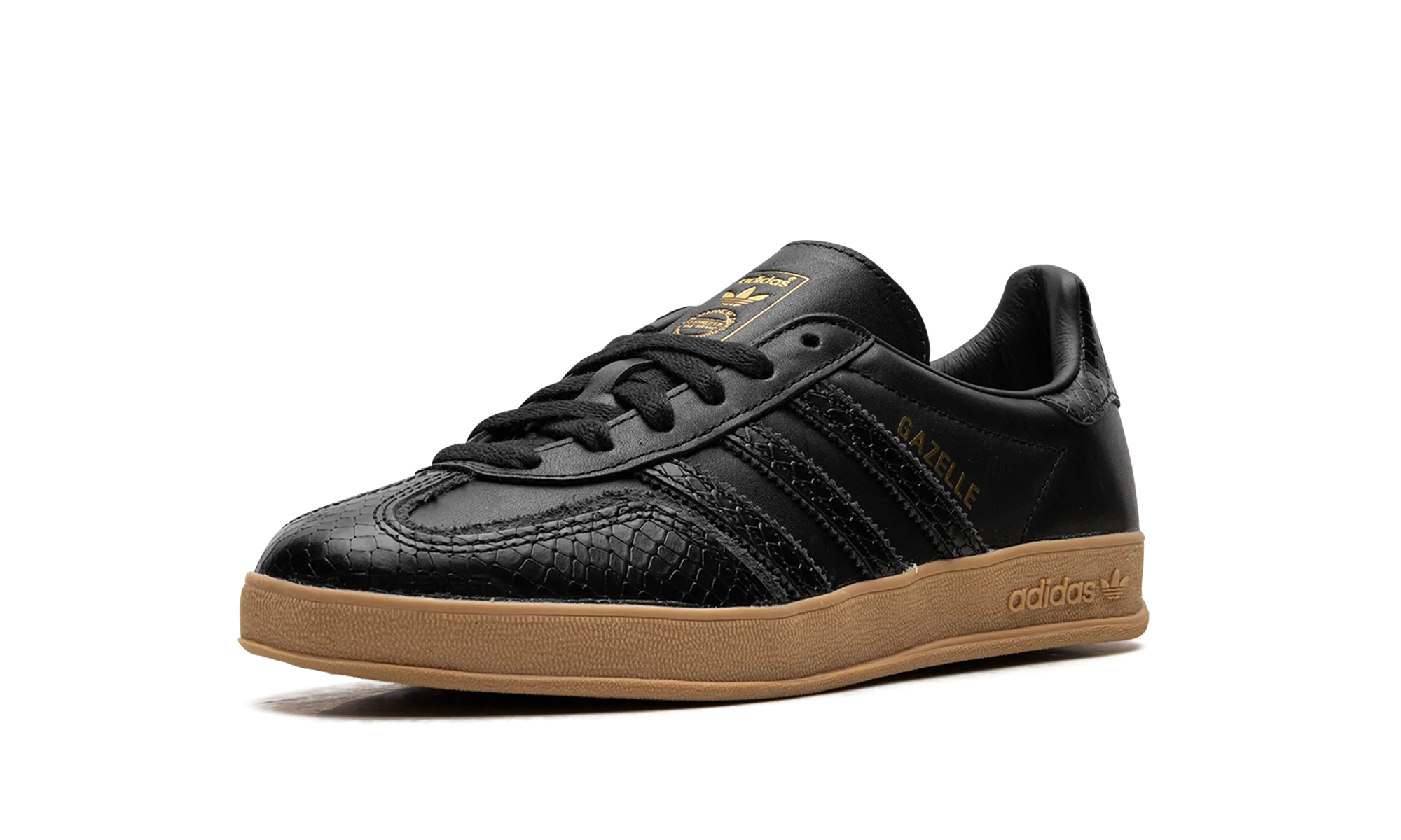 Advanced Fit Pro Lacing Gazelle Indoor "Core Black Snakeskin"