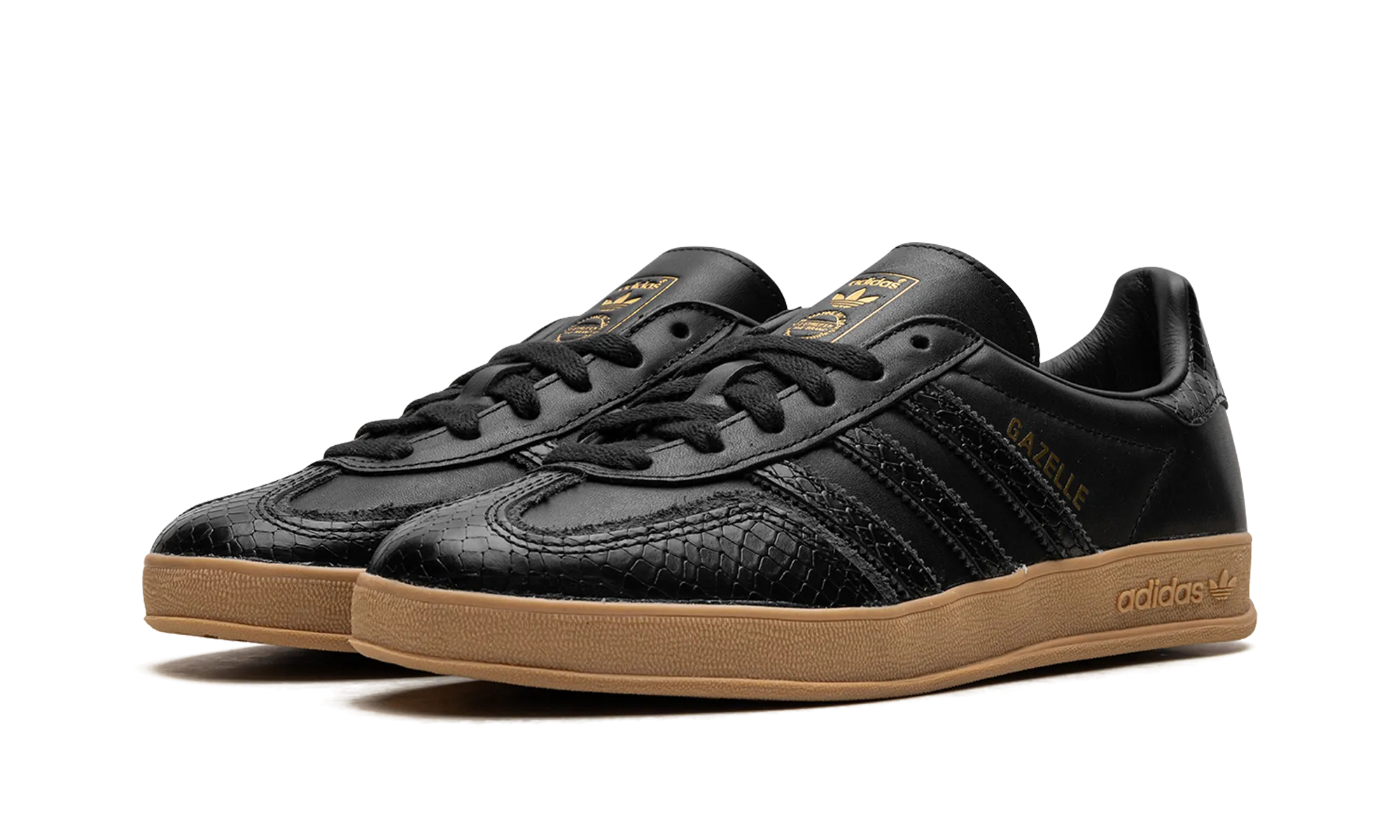 Gazelle Indoor "Core Black Snakeskin" Minimalist Design Lightweight Ride