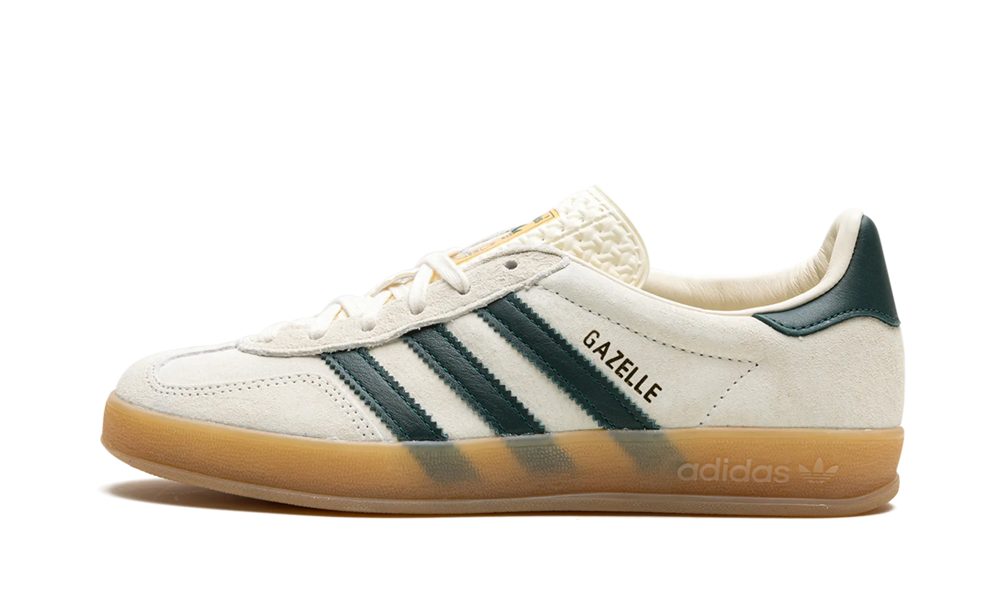 Lace Stability Freestyle Comfort Gazelle Indoor "Cream White Green Gum"
