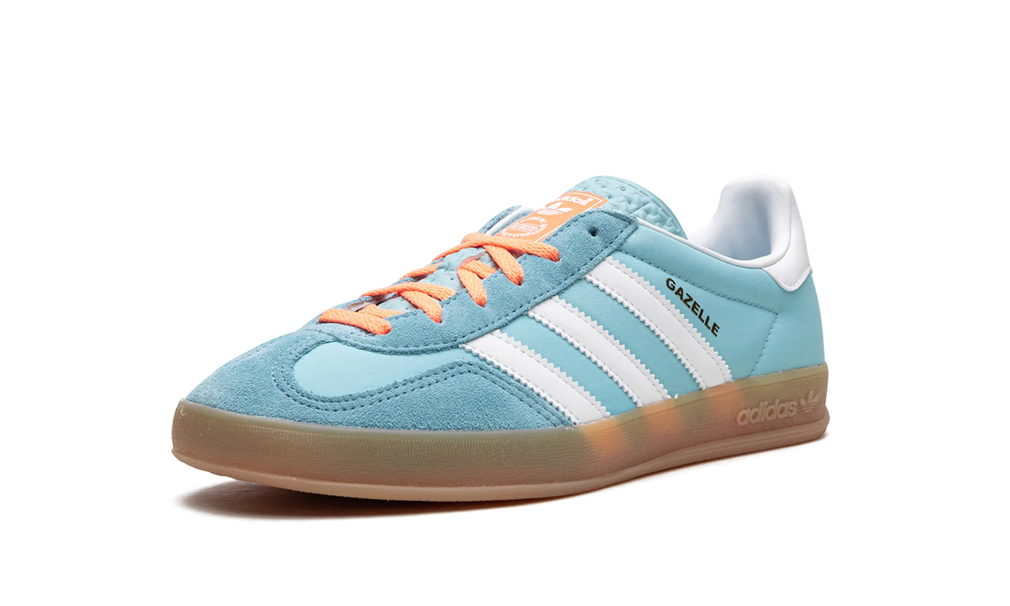 Toe Control Skateboard Ready Gazelle Indoor "Preloved Blue White Gum"