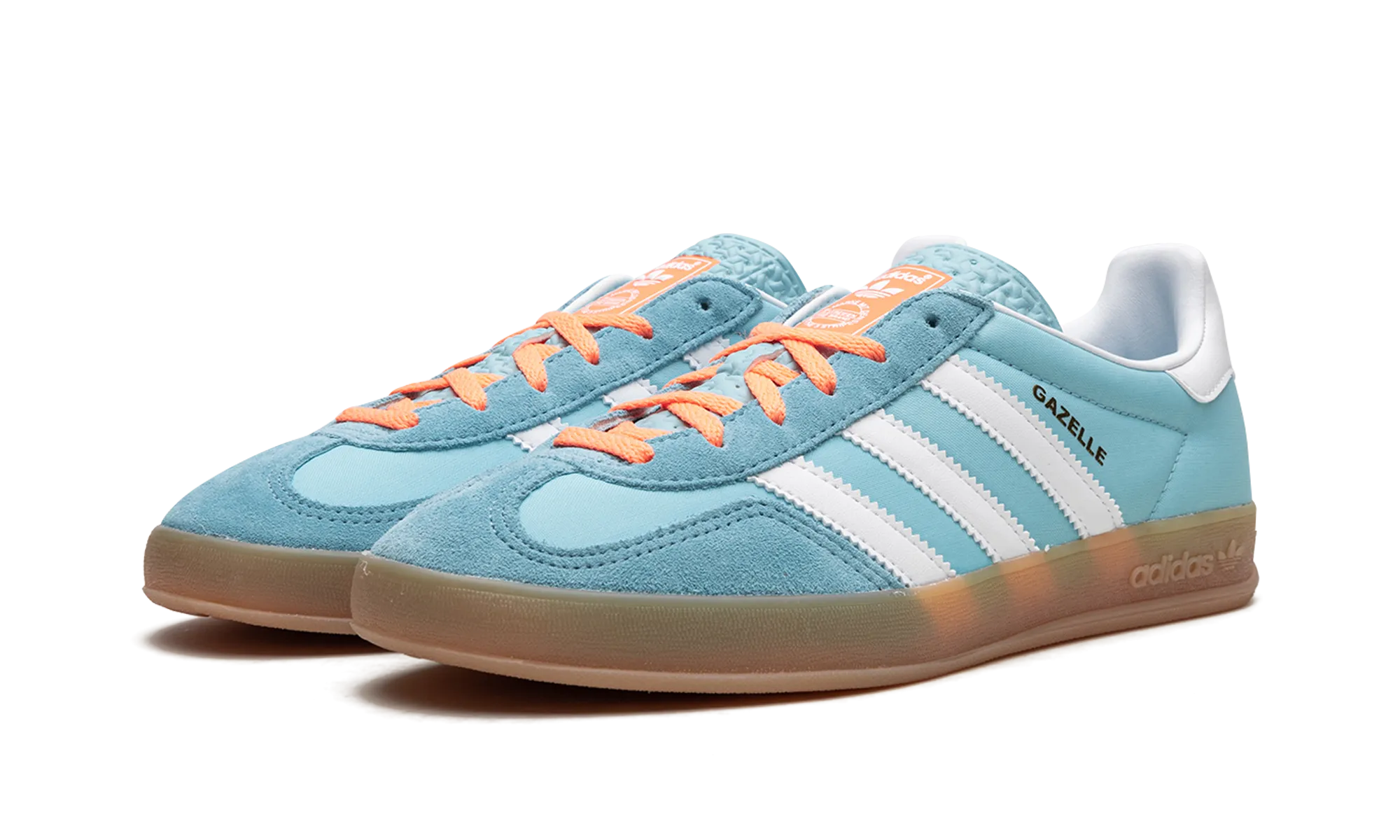 high quality build Jump Ready Gazelle Indoor "Preloved Blue White Gum"