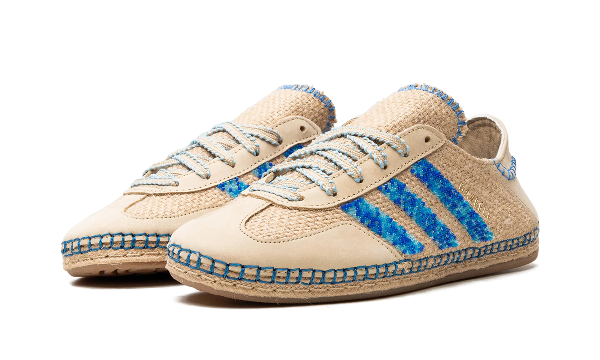 Gazelle "CLOT - Linen Khaki / Light Blue" Comfort Cushioning System Skater Support Fit