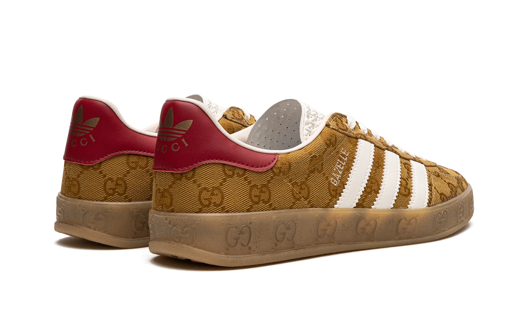 Sporty Frame Gazelle "Gucci - GG Monogram Beige"