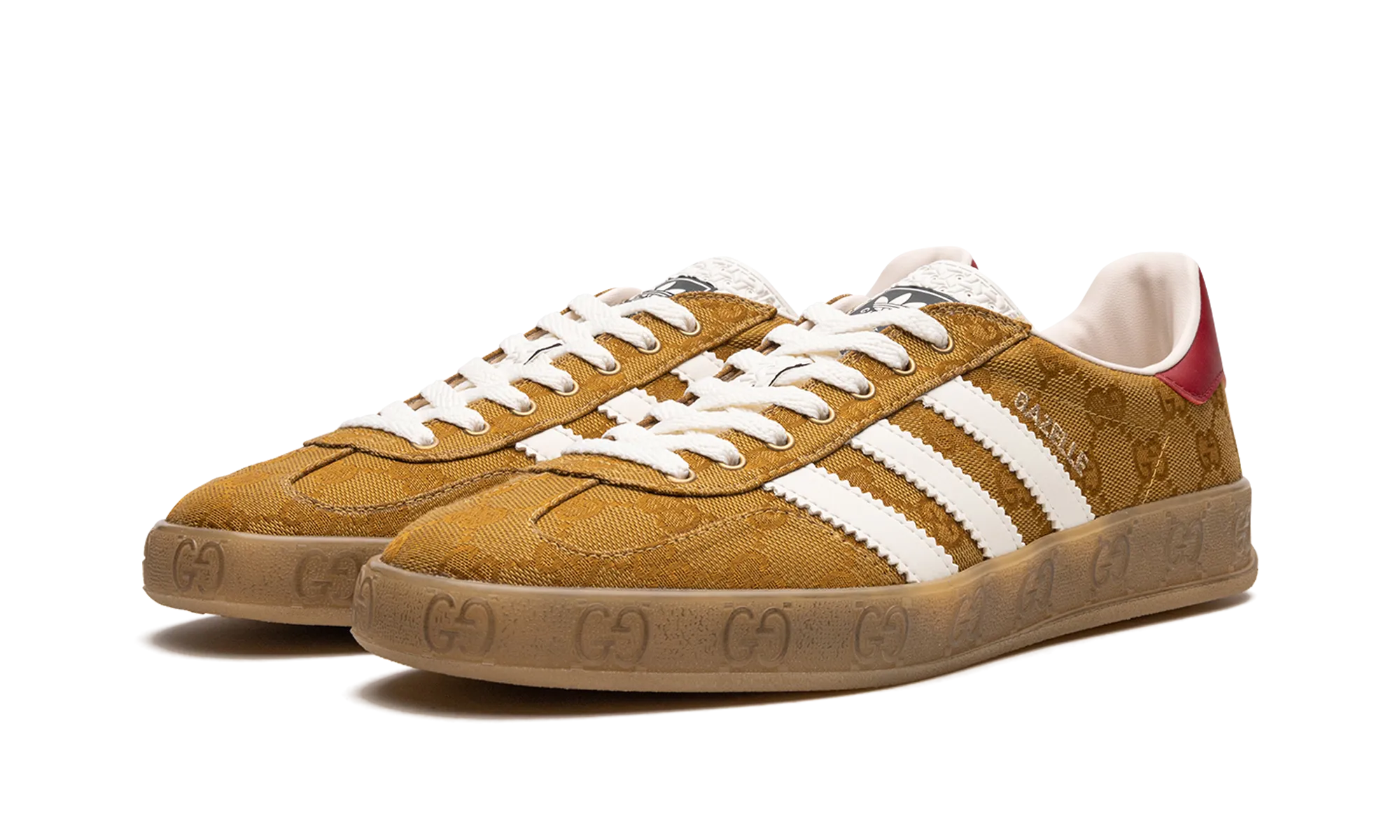 Light Traction Impact Ease Gazelle "Gucci - GG Monogram Beige"