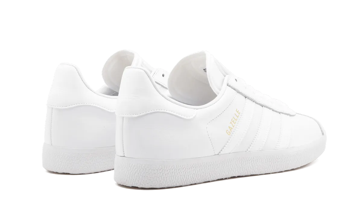 Gazelle "Triple White" PU Outsole Quick Movement Fit