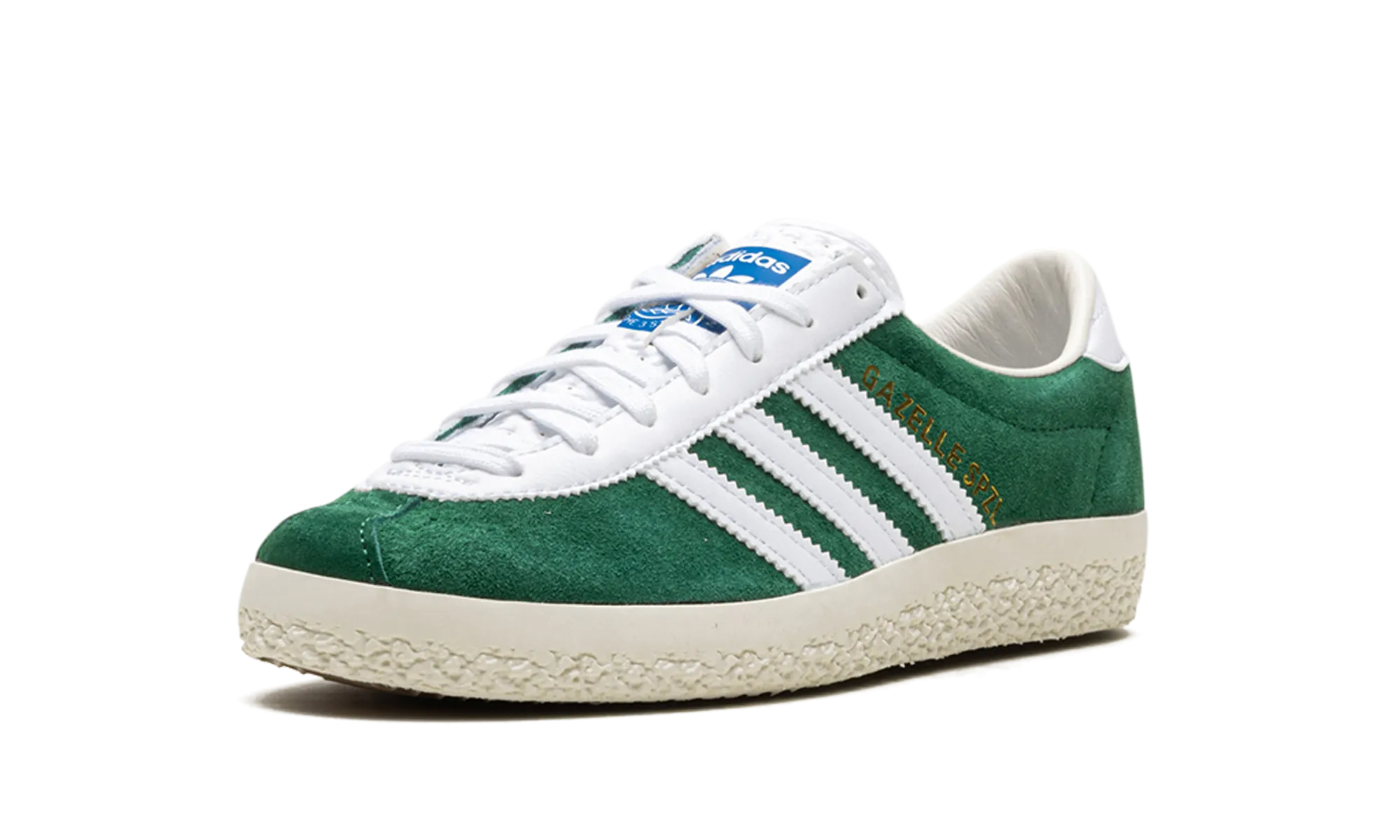 Gazelle SPZL "Dark Green White" Quick Skate Fit Stretchable Material