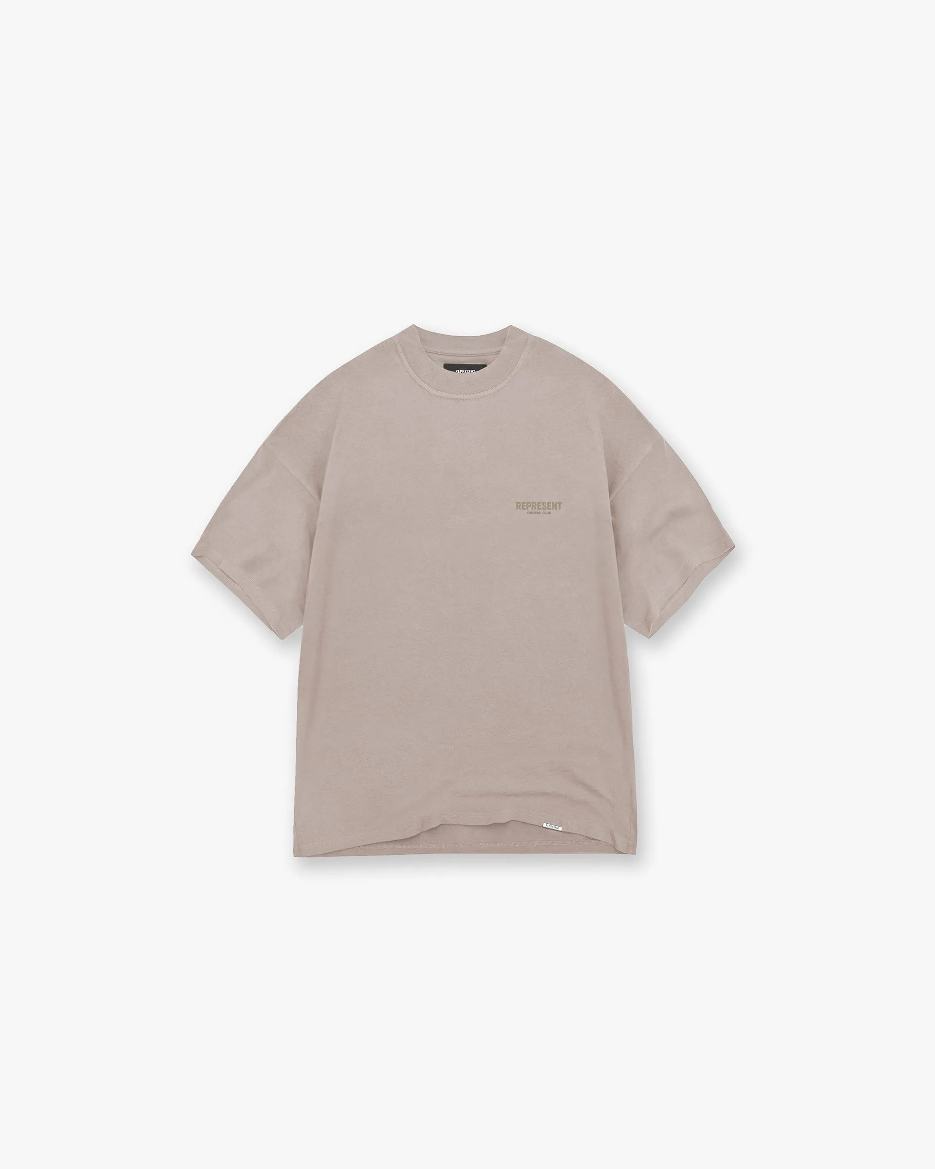 Represent Owners Club T-Shirt - Mushroom SeamlessSidePanels
