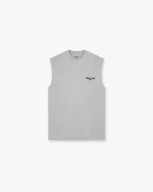 Team 247 Oversized Tank - Ash Grey Effortless Vibe