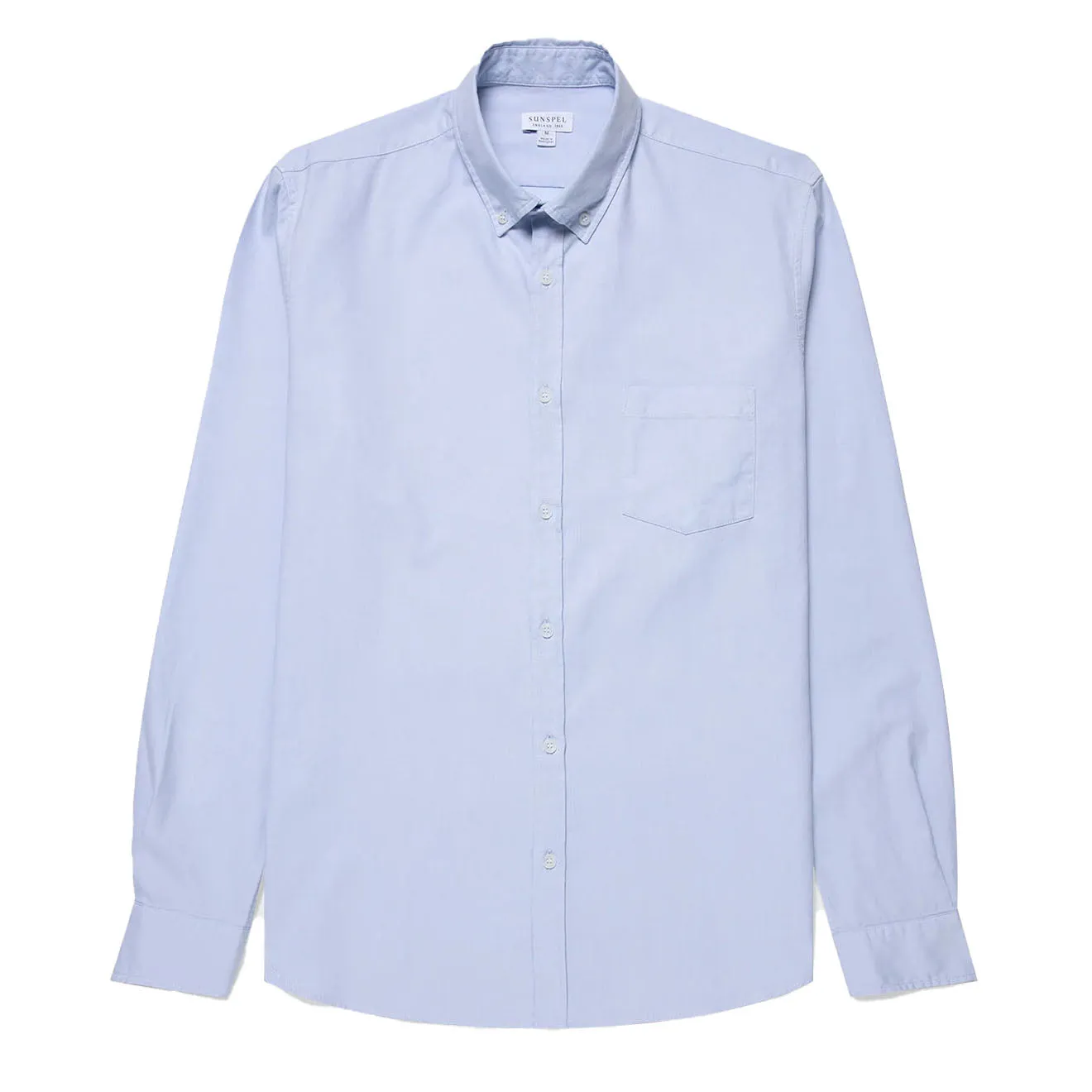 Professional Look Sunspel L/S Oxford Shirt Light Blue