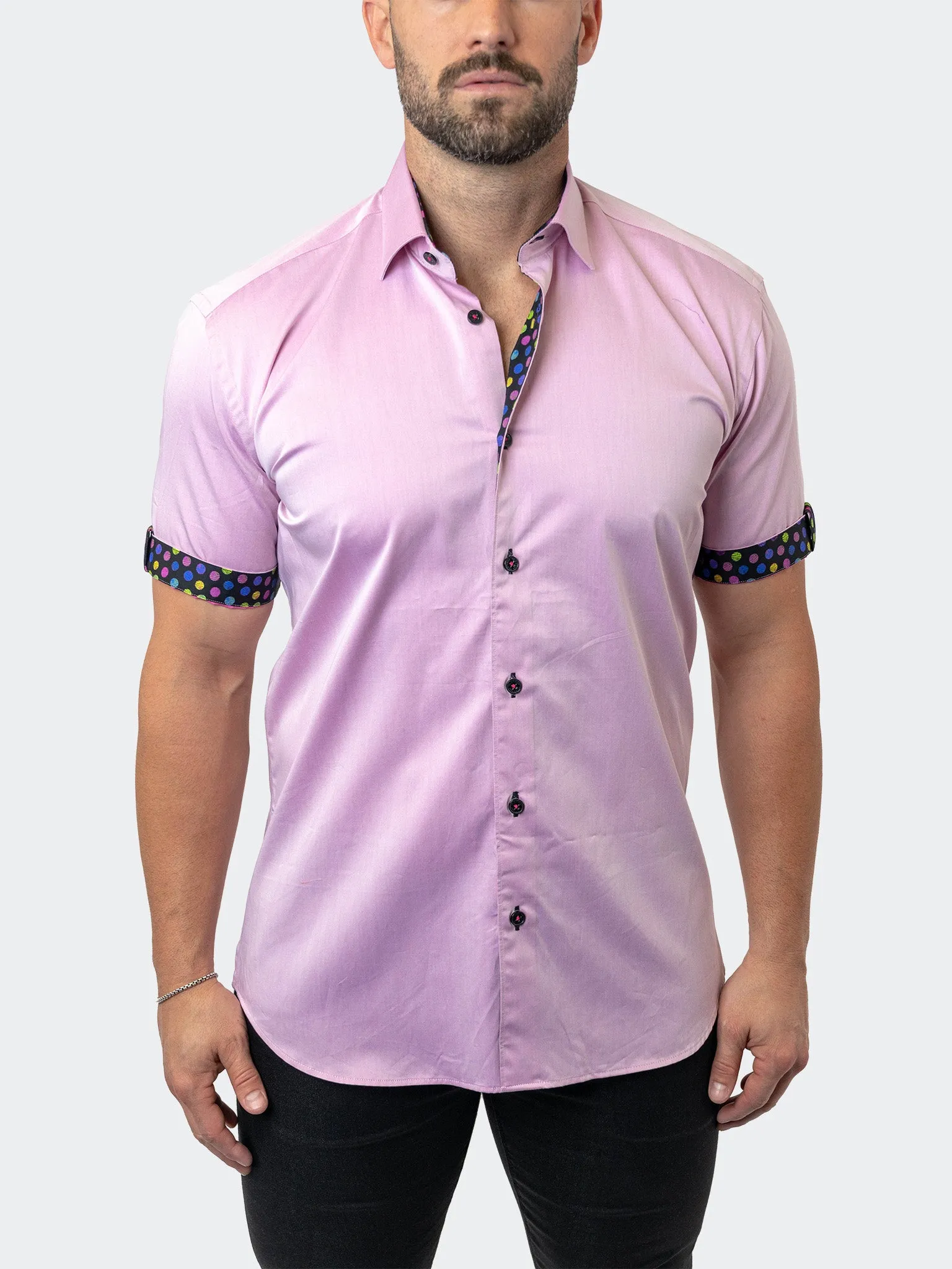 Subtle pattern Quality Wear Galileo Fleur Rose Pink