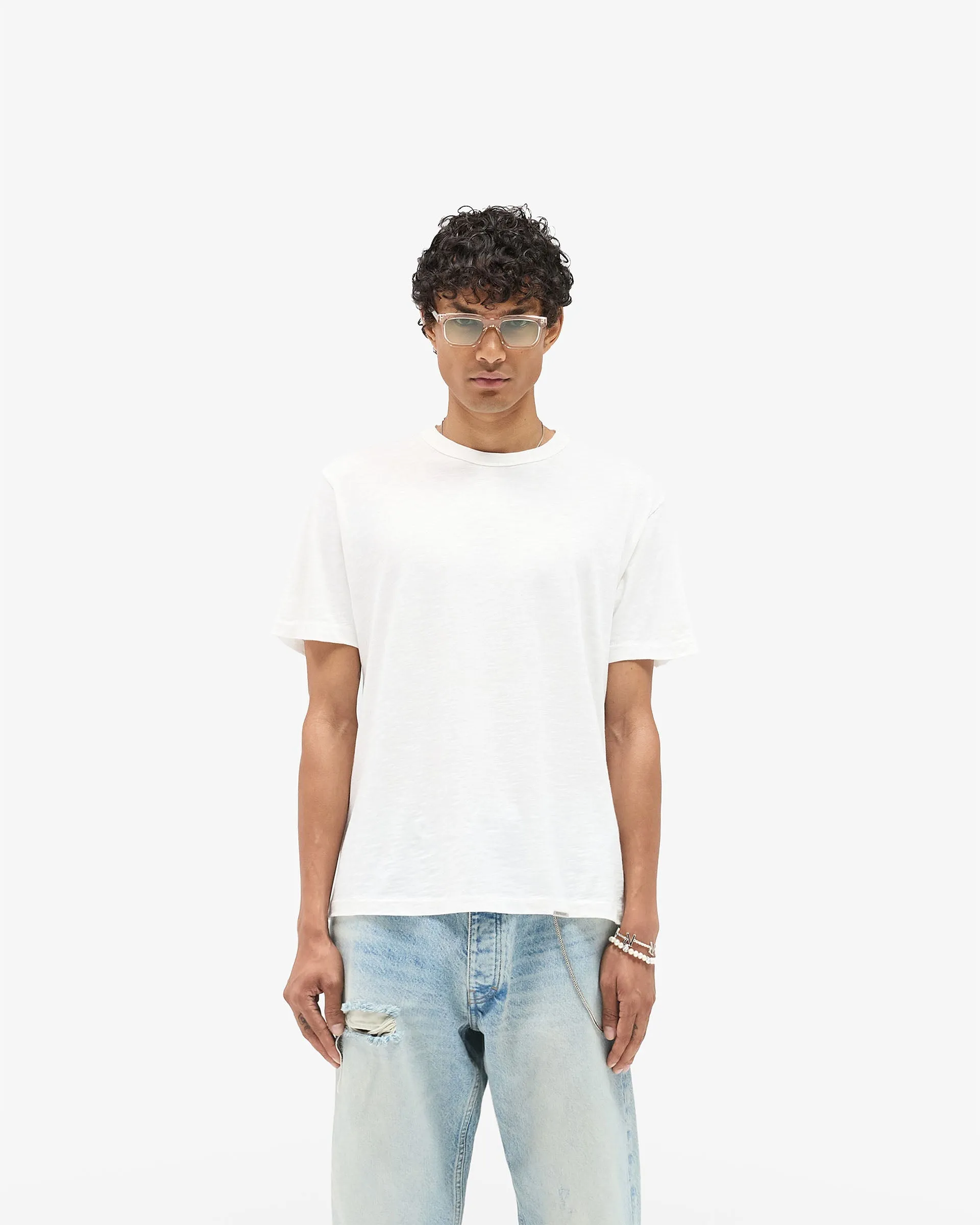 Workout Gear Minimalistic Wear GH T-Shirt - Flat White