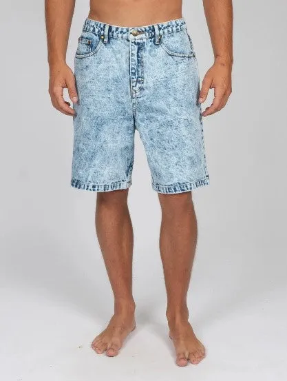 Windproof Design Ergonomic Pattern Cutting Rusty Mens Shorts Lucifer Loose