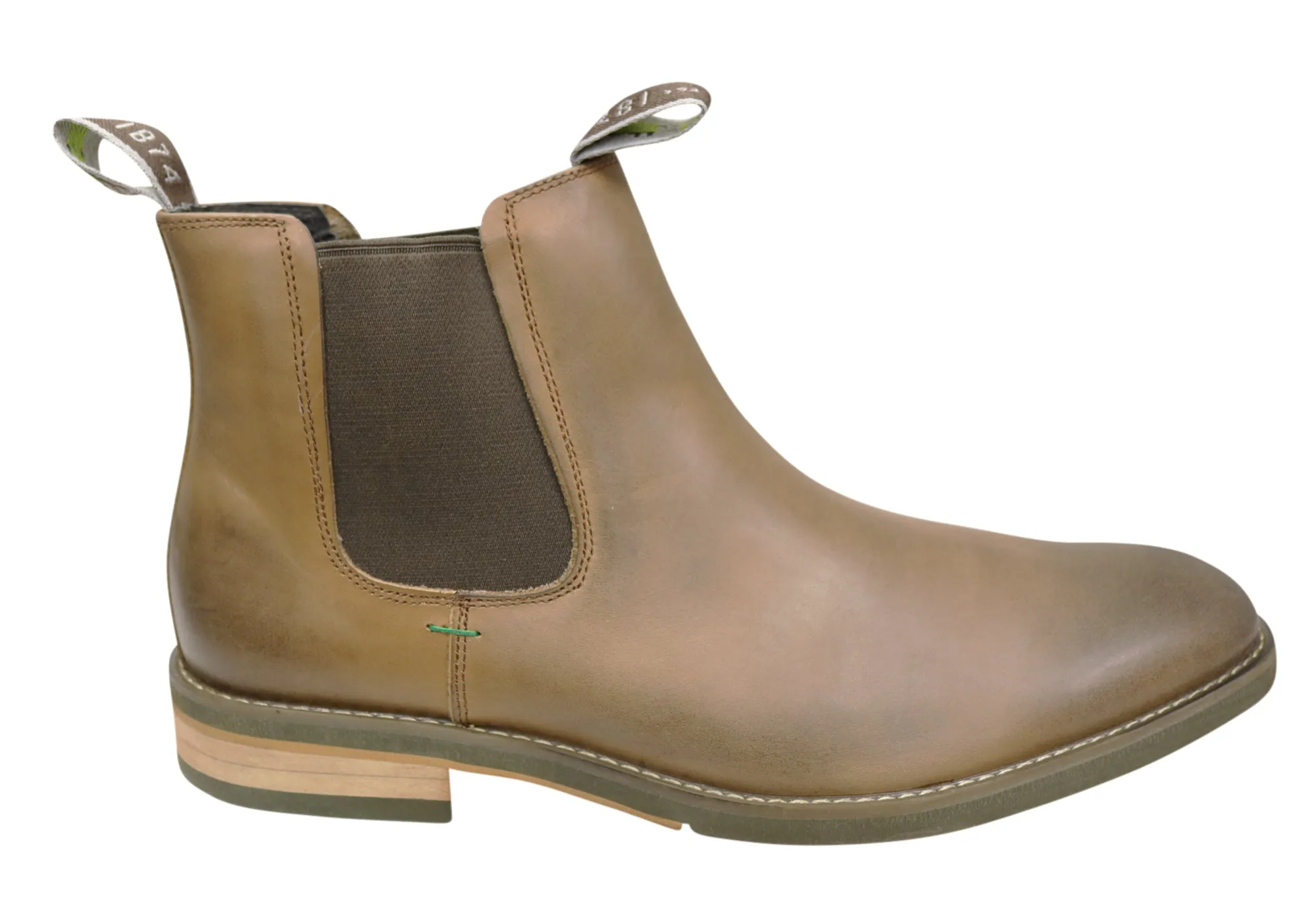Waterproof Active Nomad Slatters Optimum Mens Comfortable Leather Pull On Chelsea Dress Boots