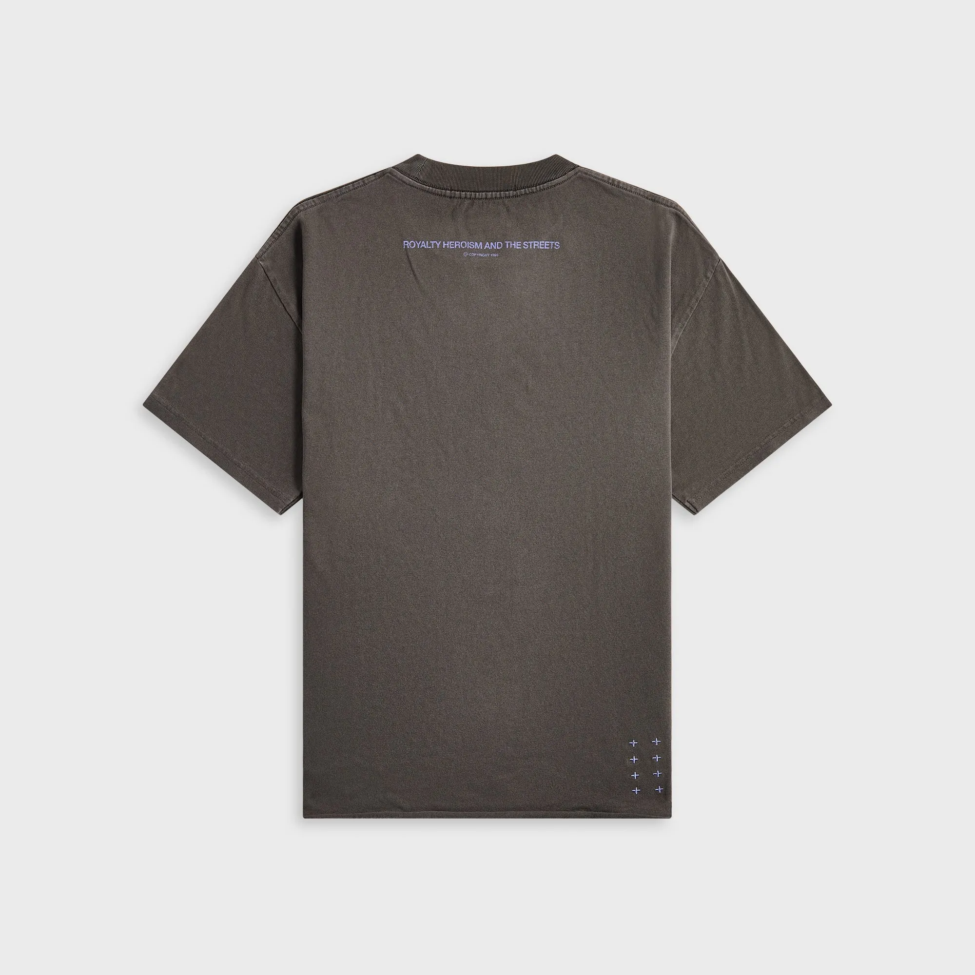Ksubi Kingdom Ekcess Short Sleeve Tee - Faded Black Snag Resistant Surface Comfy Performance Wear