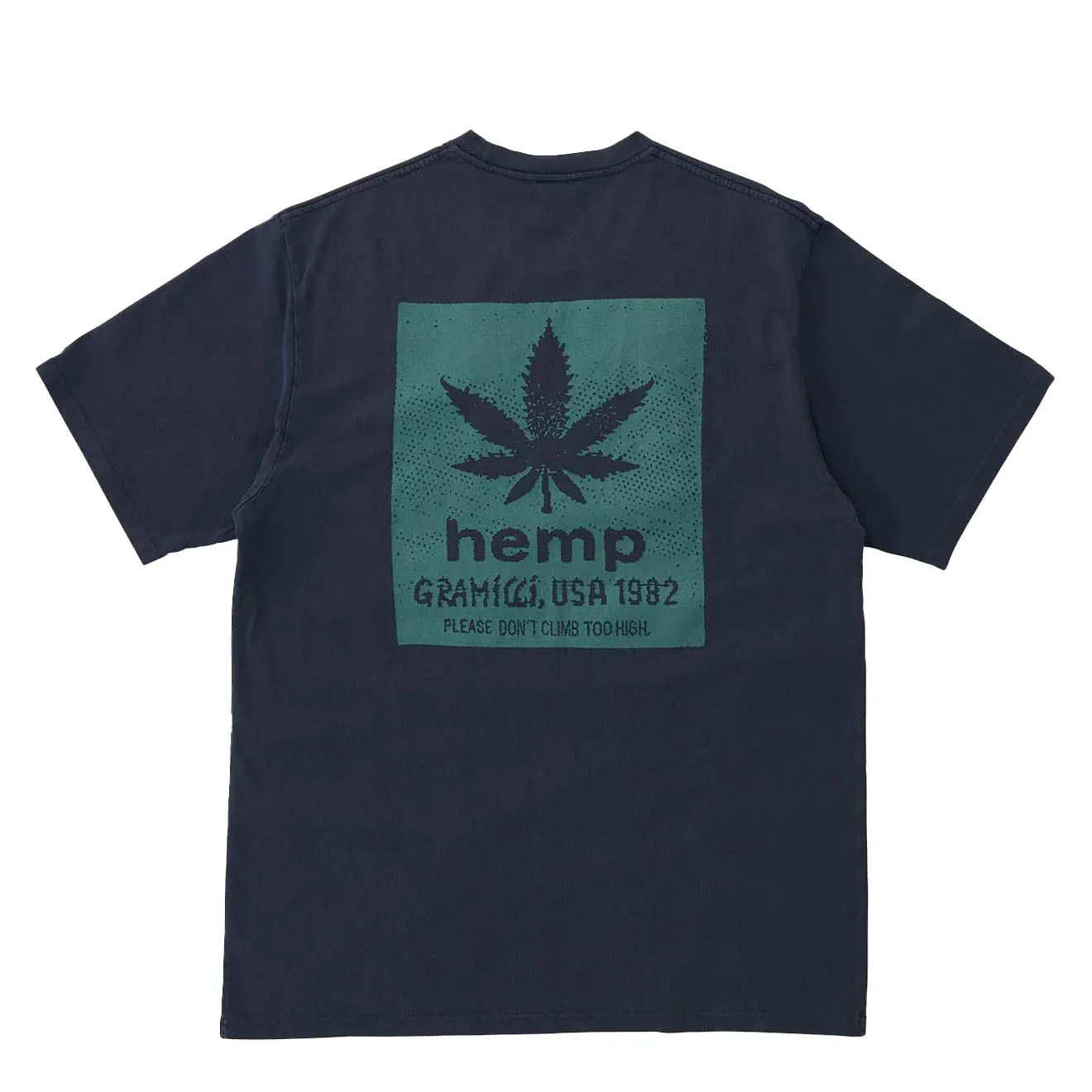Casual Fit Gramicci Hemp Tee Navy Pigment