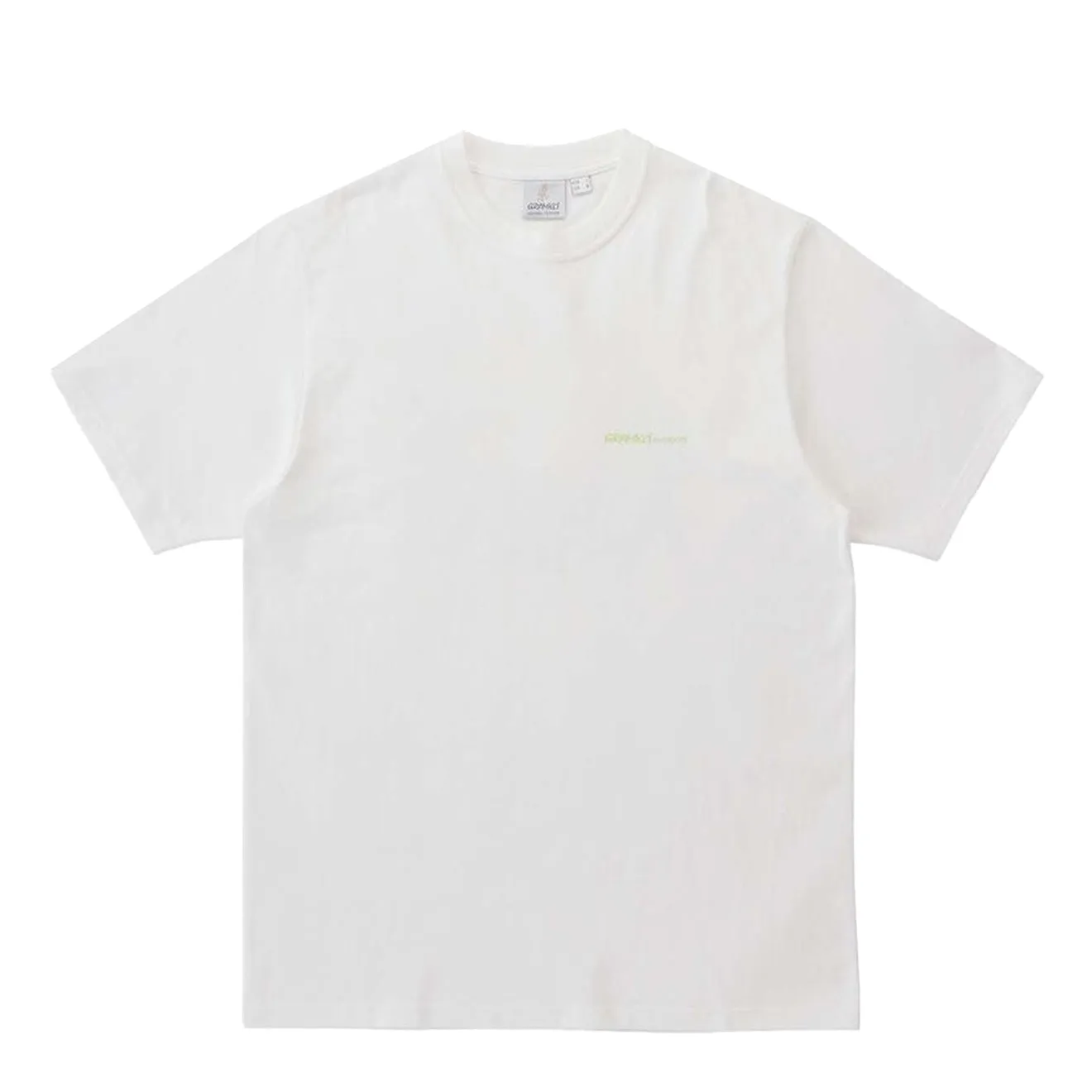 Gramicci Hurricane Tee White High Density Weave Wicking Interlock Knit