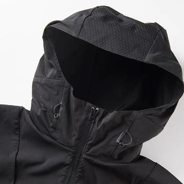 Gramicci Rectas Big Flap Jacket Black Secure Chest Pocket