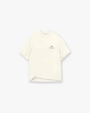 Grand Vintage Hand Drawn T-Shirt - Aged White Cozy and Comfortable