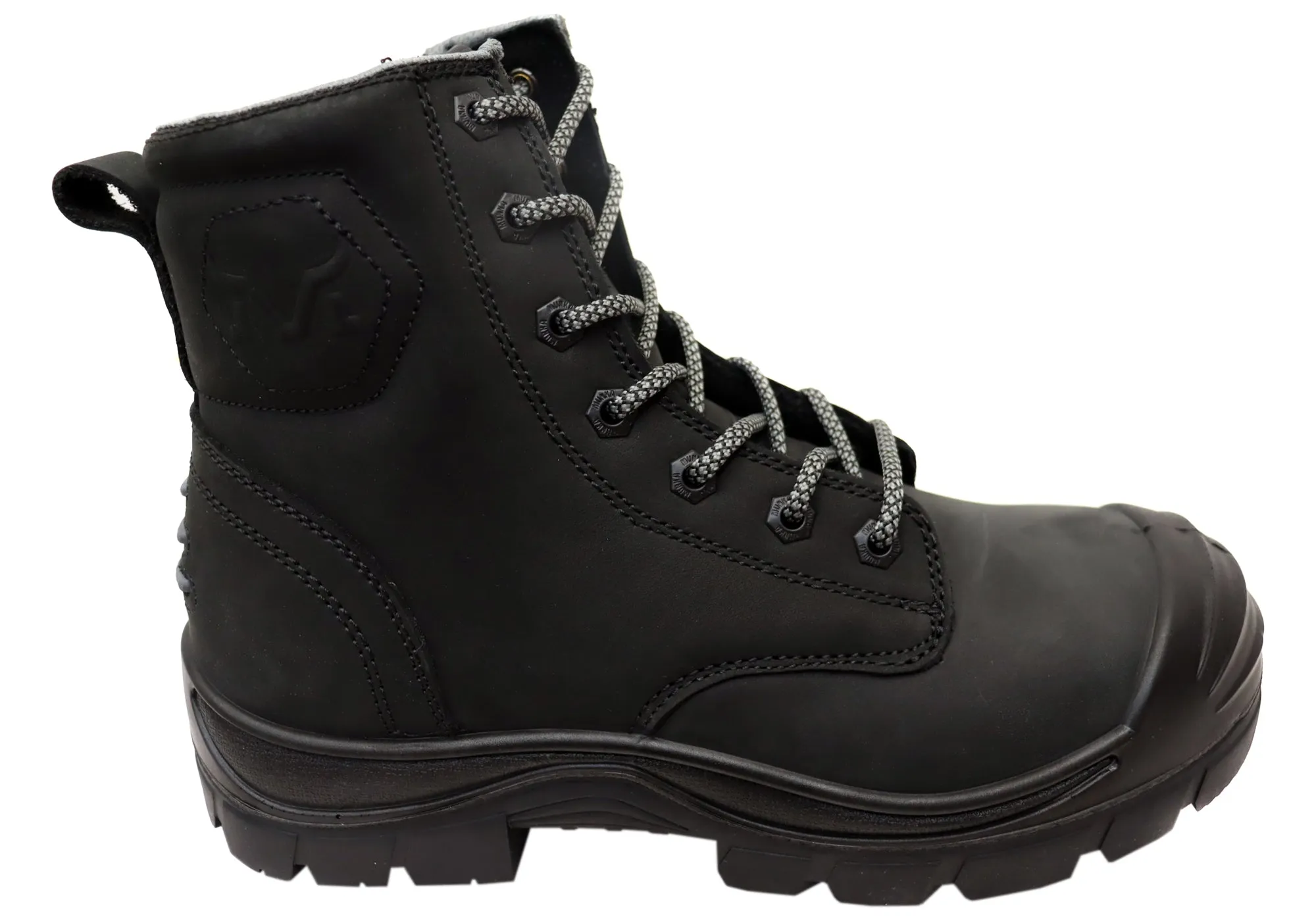 Step Control Munka Taurus Mens Lace Up Comfortable Leather Steel Cap Boots