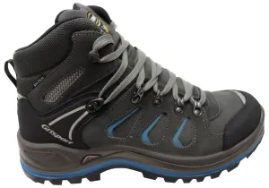 Grisport Mens Flinders Mid Hiking Waterproof Boots Made In Italy Quick Drying Stylish Explorer