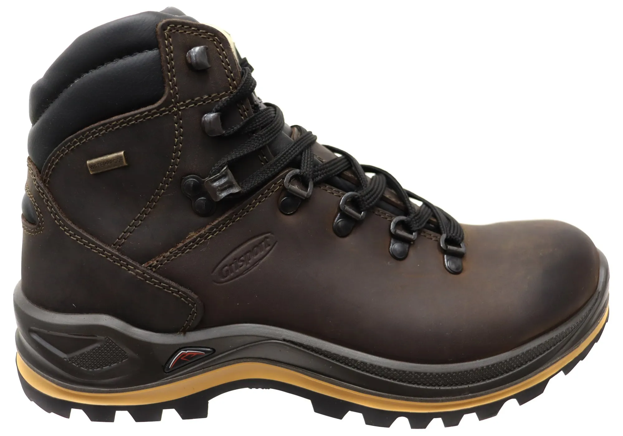 Ankle Lock Mud Resistant Trail Exploration Grisport Mens Paradiso Mid Hiking Waterproof Boots Made In Italy