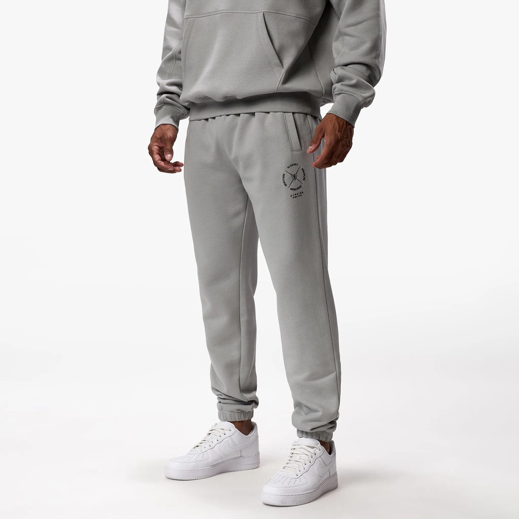 Gym King Compass Jogger - Urban Grey Training Wear