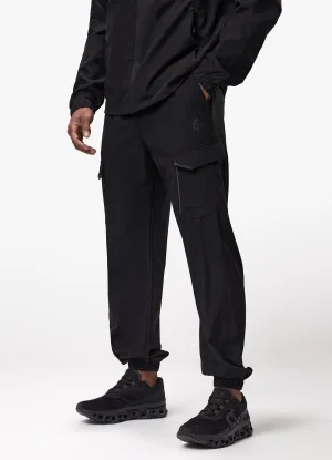 Gym King Elite Ripstop Tracksuit Bottom - Black Flexible Comfort Wear