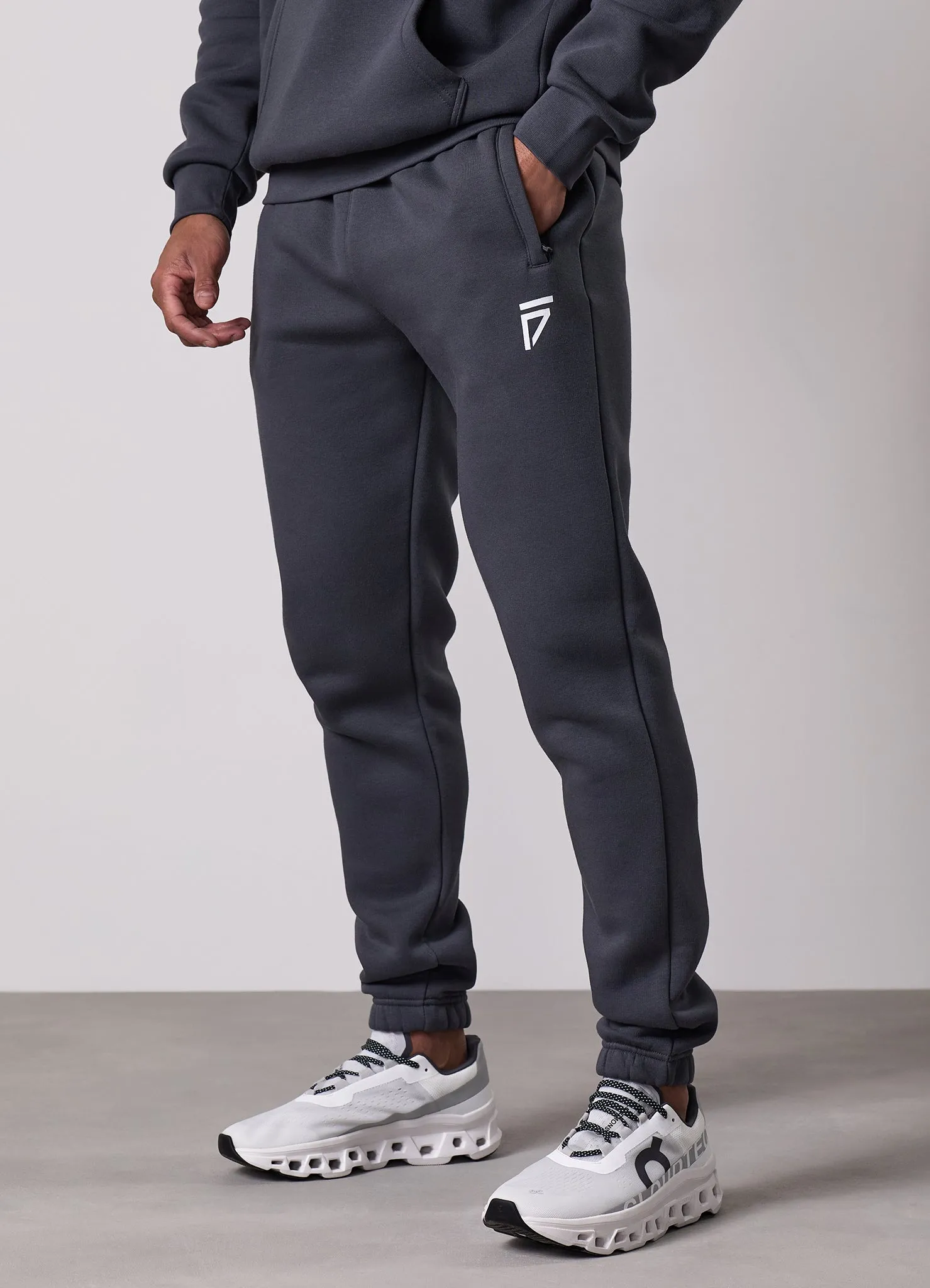 Wrinkle resistant fabric Sleek and Soft Gym King Fight Division Jogger - Graphite
