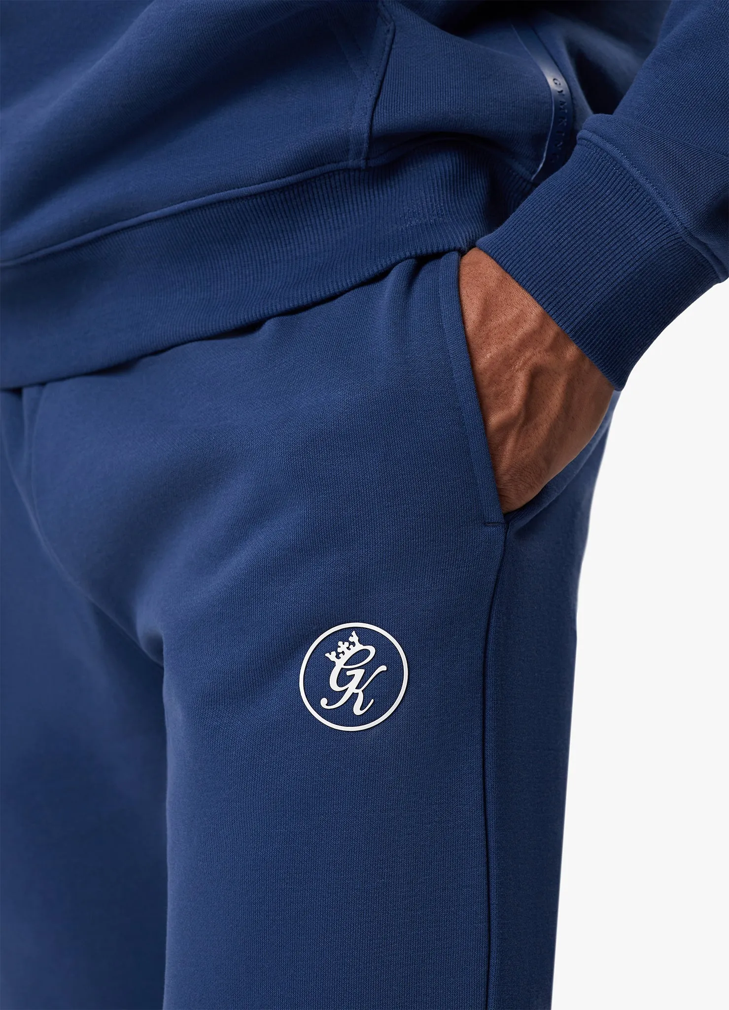 Cozy And Stylish Gym King Pro Logo Jogger - Dark Indigo