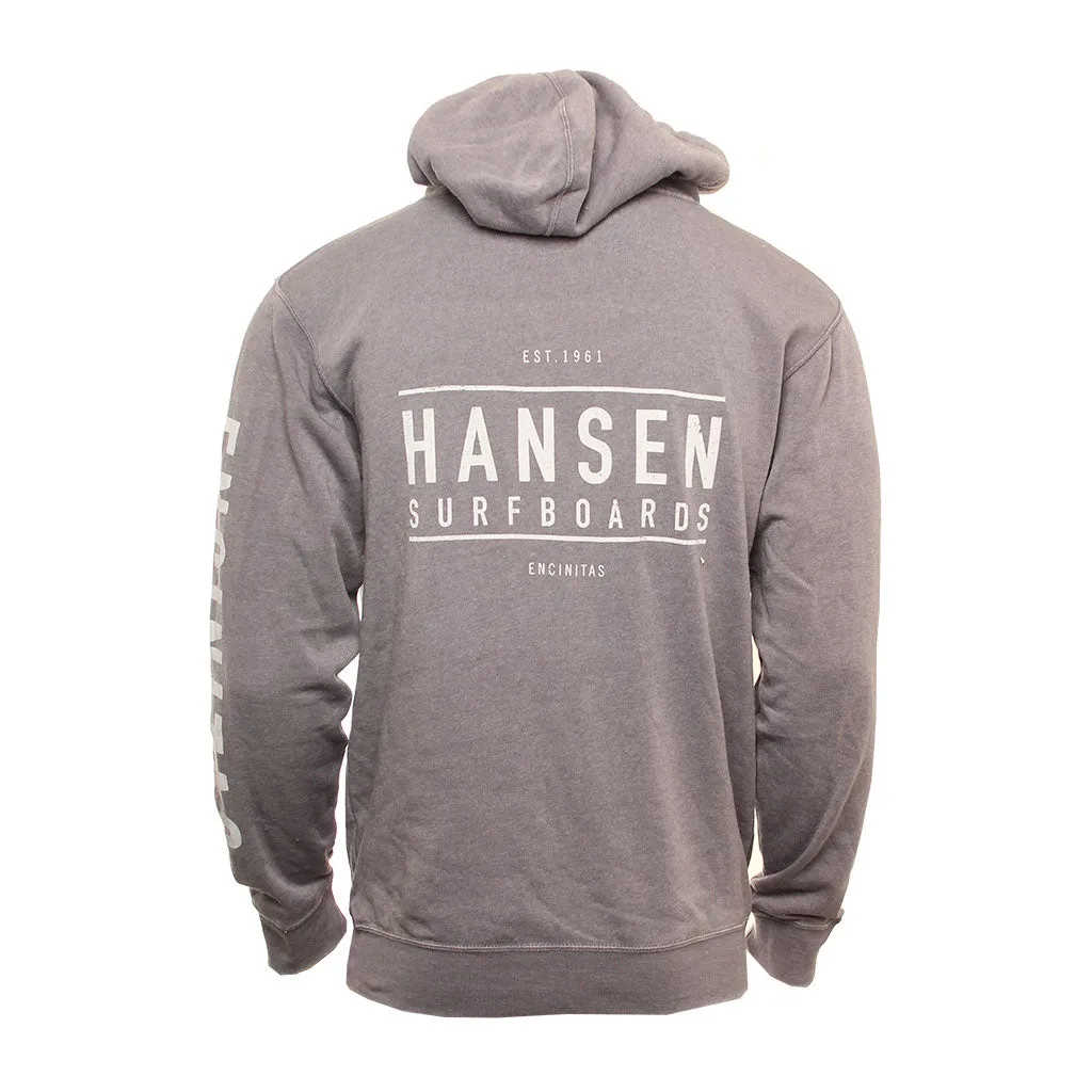 Chill Apparel Hansen Mens Sweatshirt Box Corp Logo Hoody