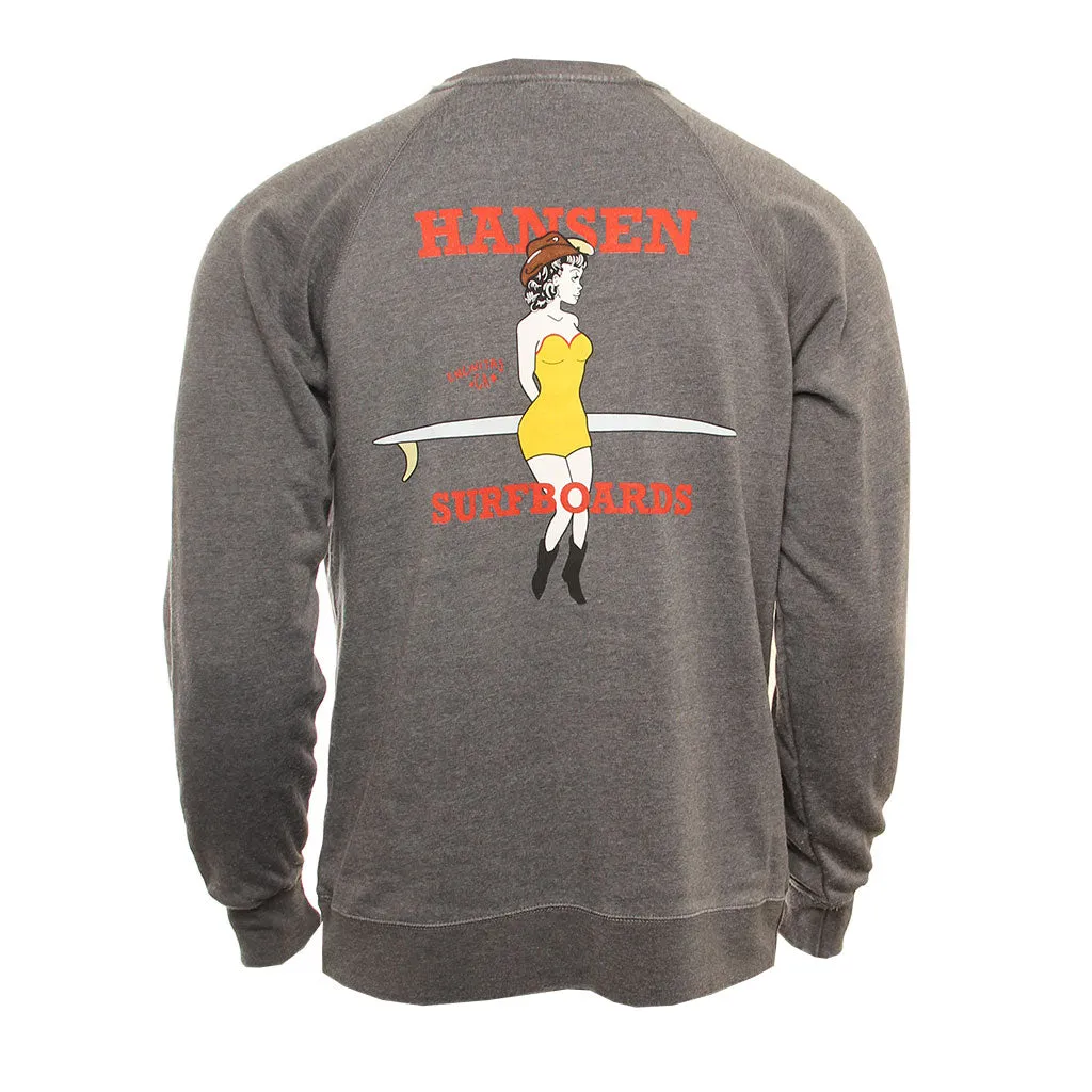 Hansen Mens Sweatshirt Cowgirl Crew Core Bold product yoga friendliness