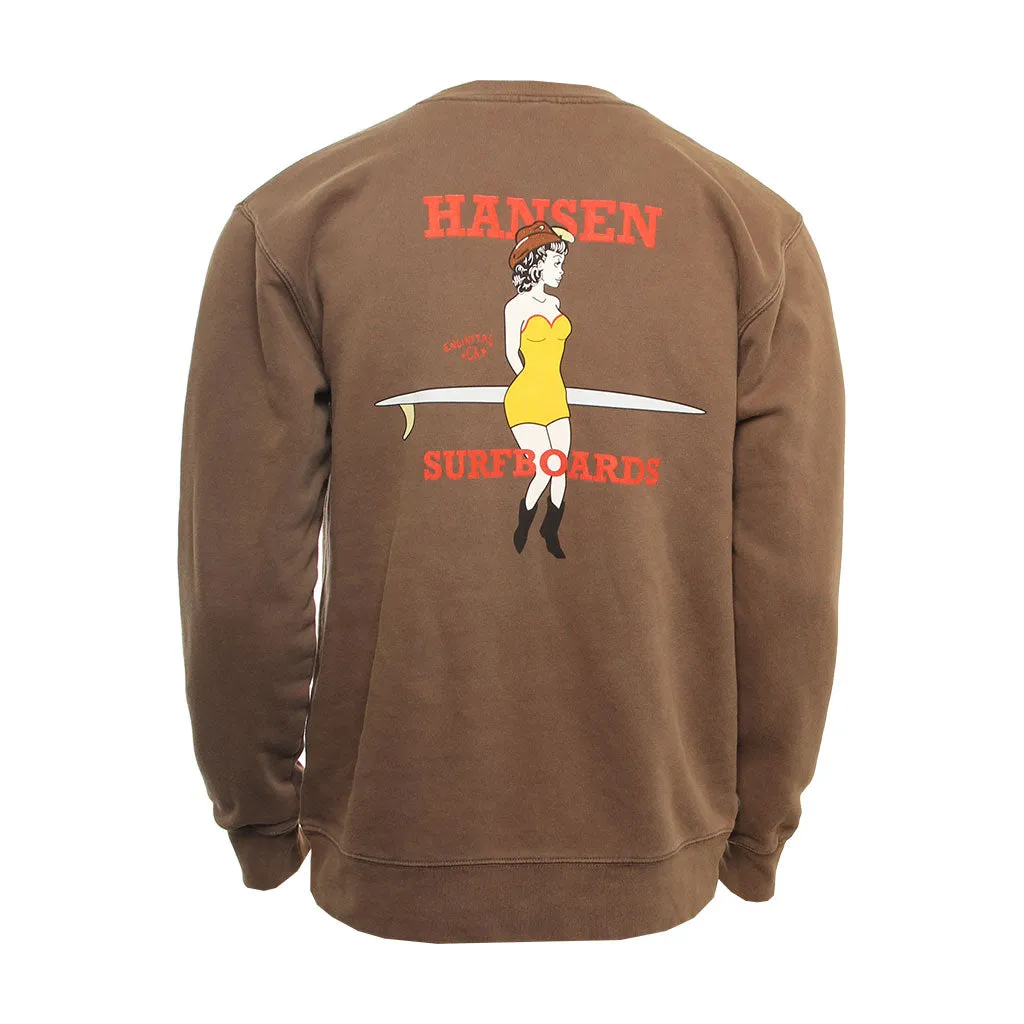 product review Hansen Mens Sweatshirt Cowgirl Crew
