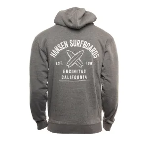Hansen Mens Sweatshirt Marks The Spot Hoody Warm in winter Chambray