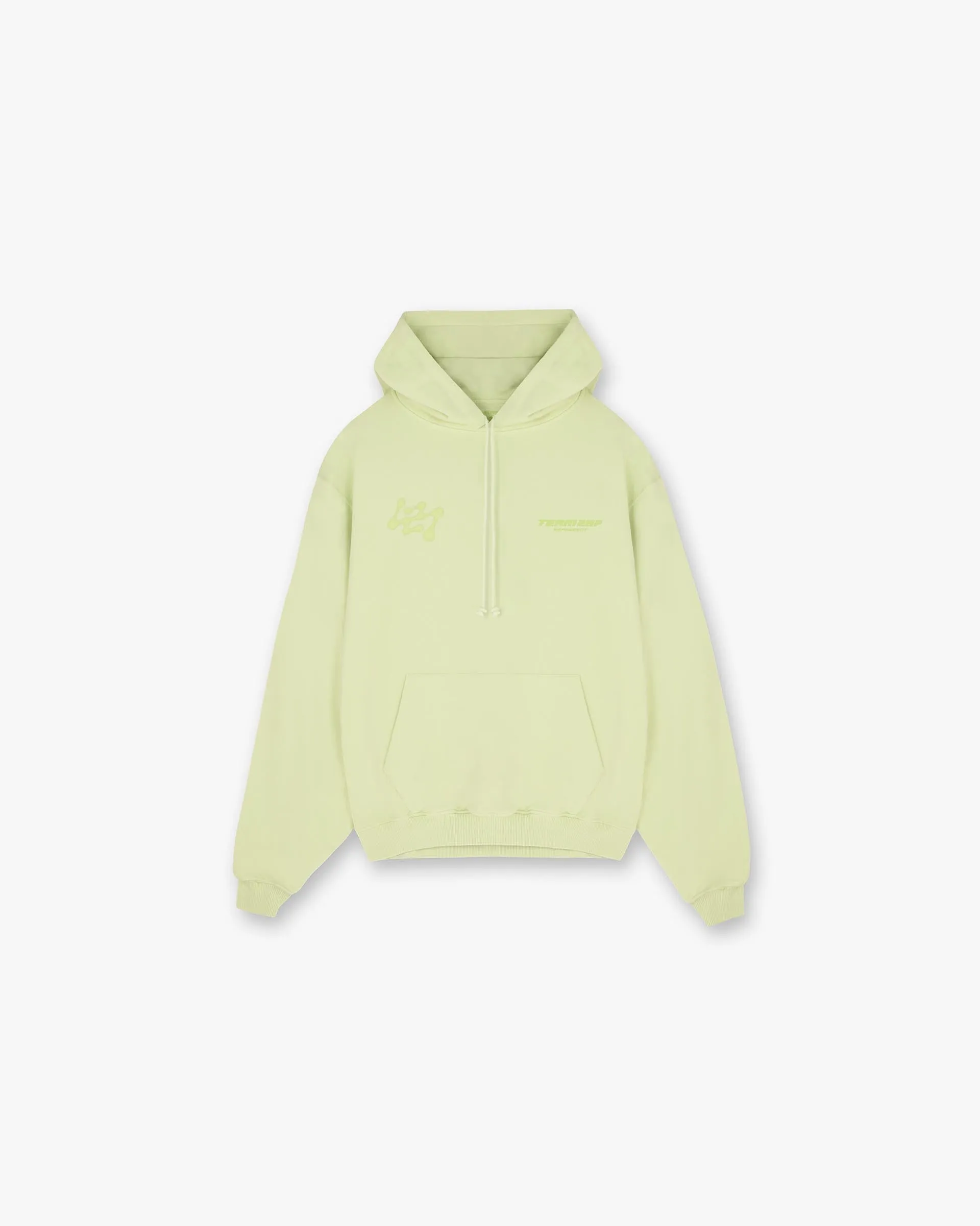 247 Future Terrains Oversized Hoodie - Shadow Lime Warm Layers Convenient
