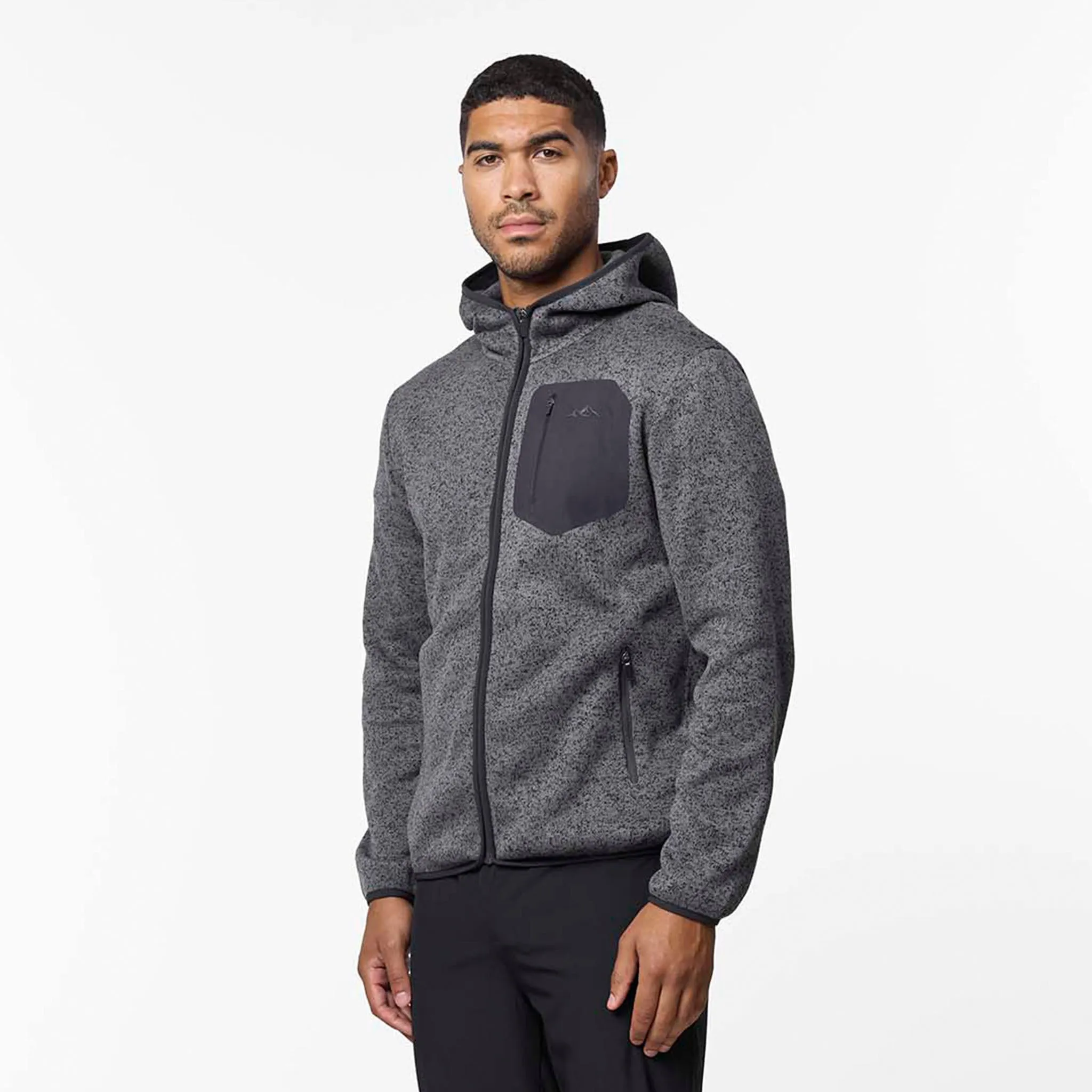 Heat Seal Tech Knit Hoodie | Mid Grey product group cooperation Short