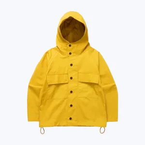 Service Works Waxed Cotton Allotment Parka Ochre Moisture Wicking Layer Reversible Layer