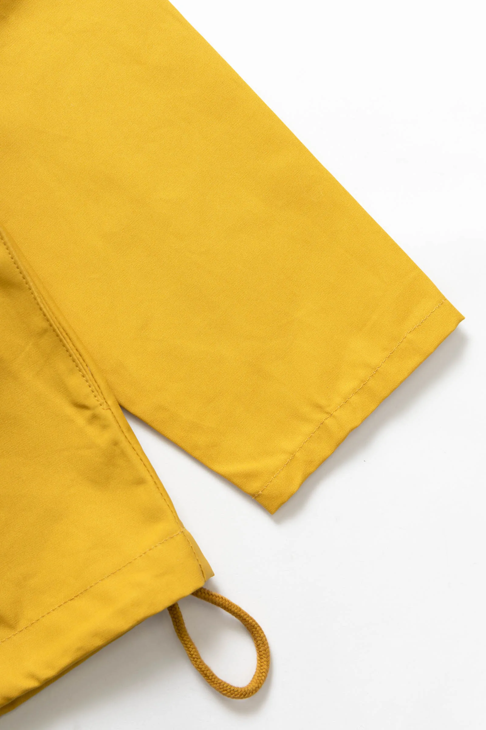 Windbreaker Style Service Works Waxed Cotton Allotment Parka Ochre