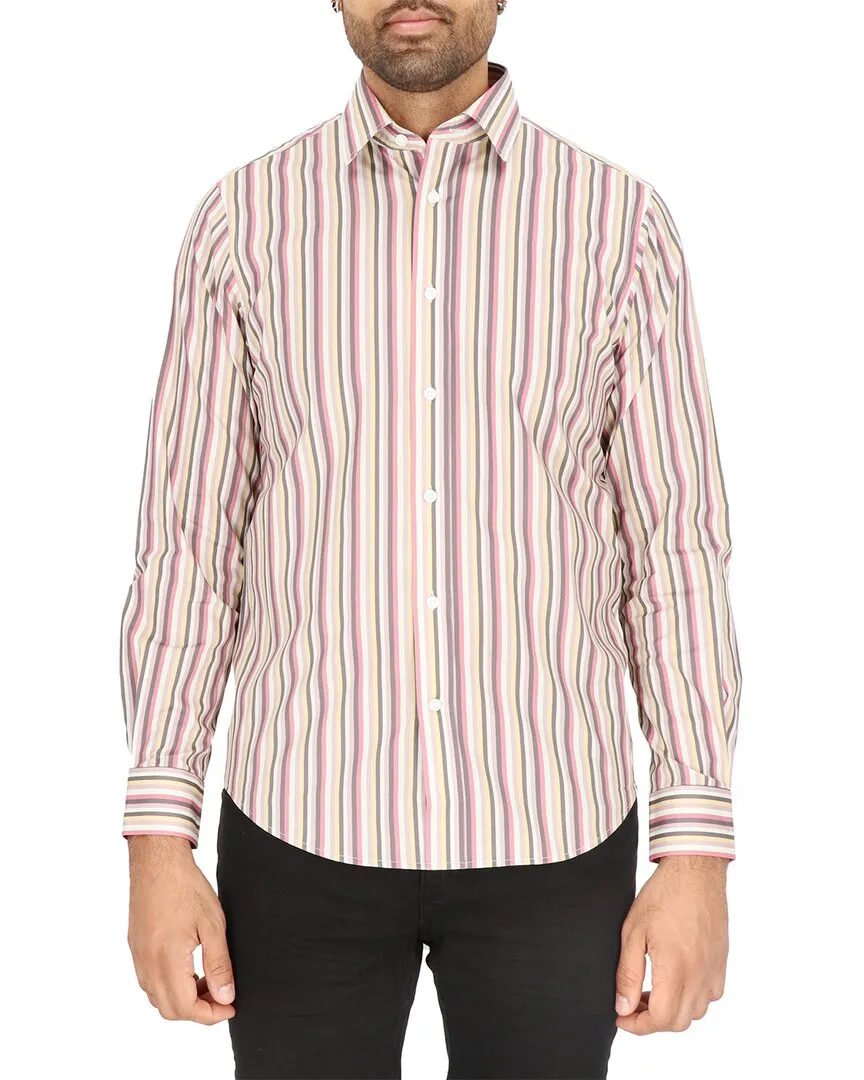 Abstract art Scotch & Soda Modern Fit Dress Shirt