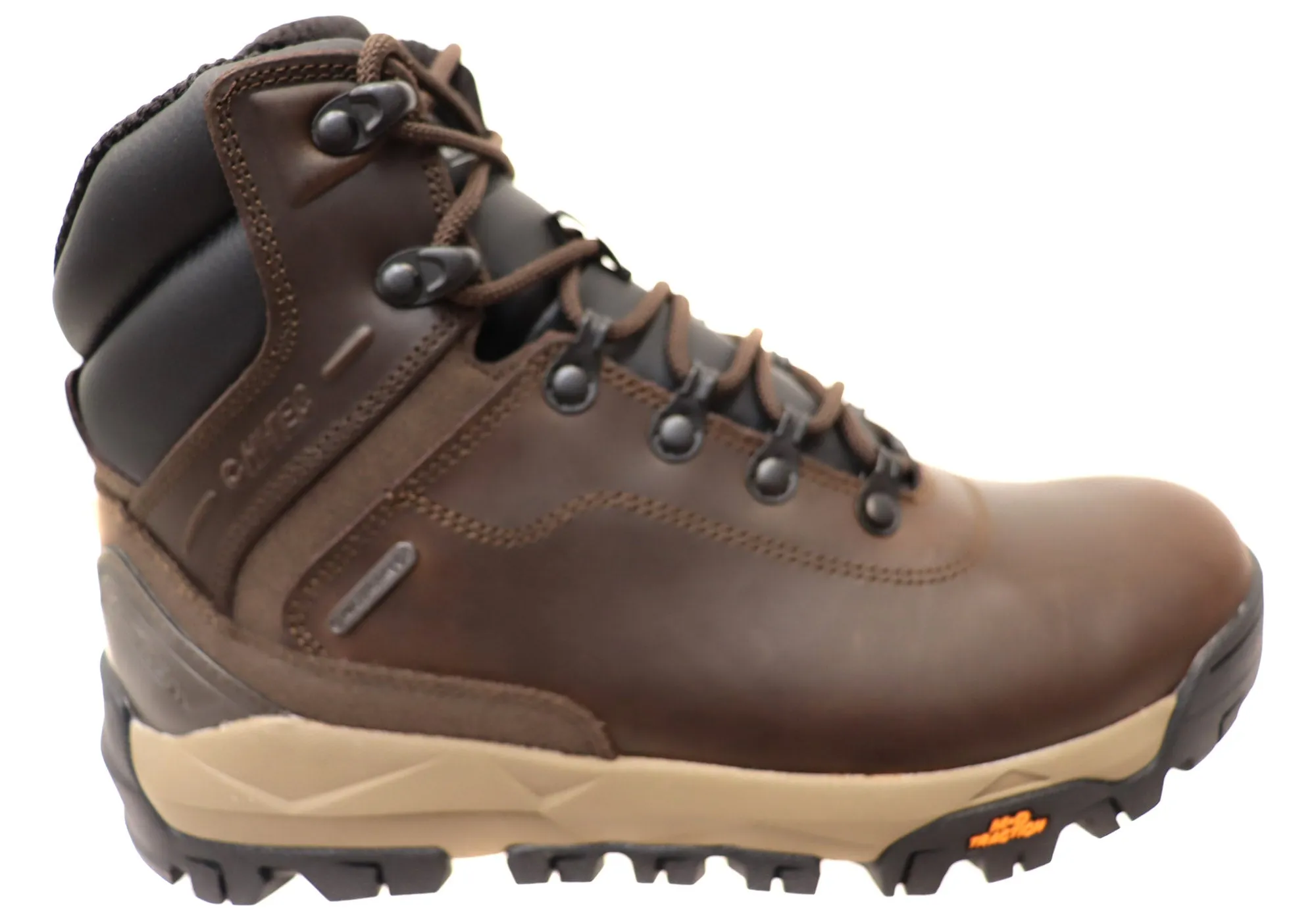 Rain Proof Hi-Tec Mens Altitude Infinity Leather Mid Waterproof Hiking Boots