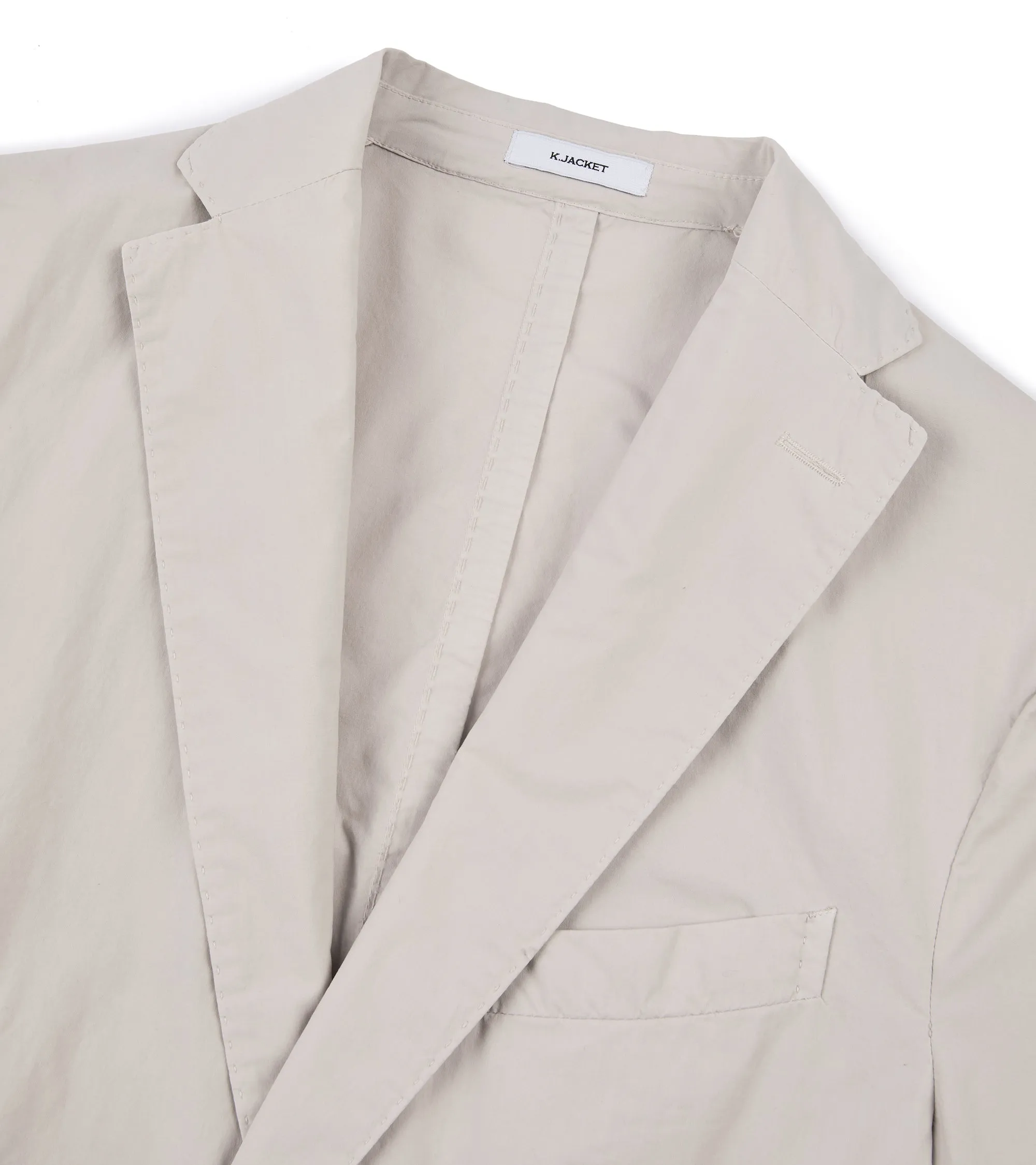 CompactPacking GlowInTheDarkAccents Boglioli Paper Cotton K Jacket: Chalk