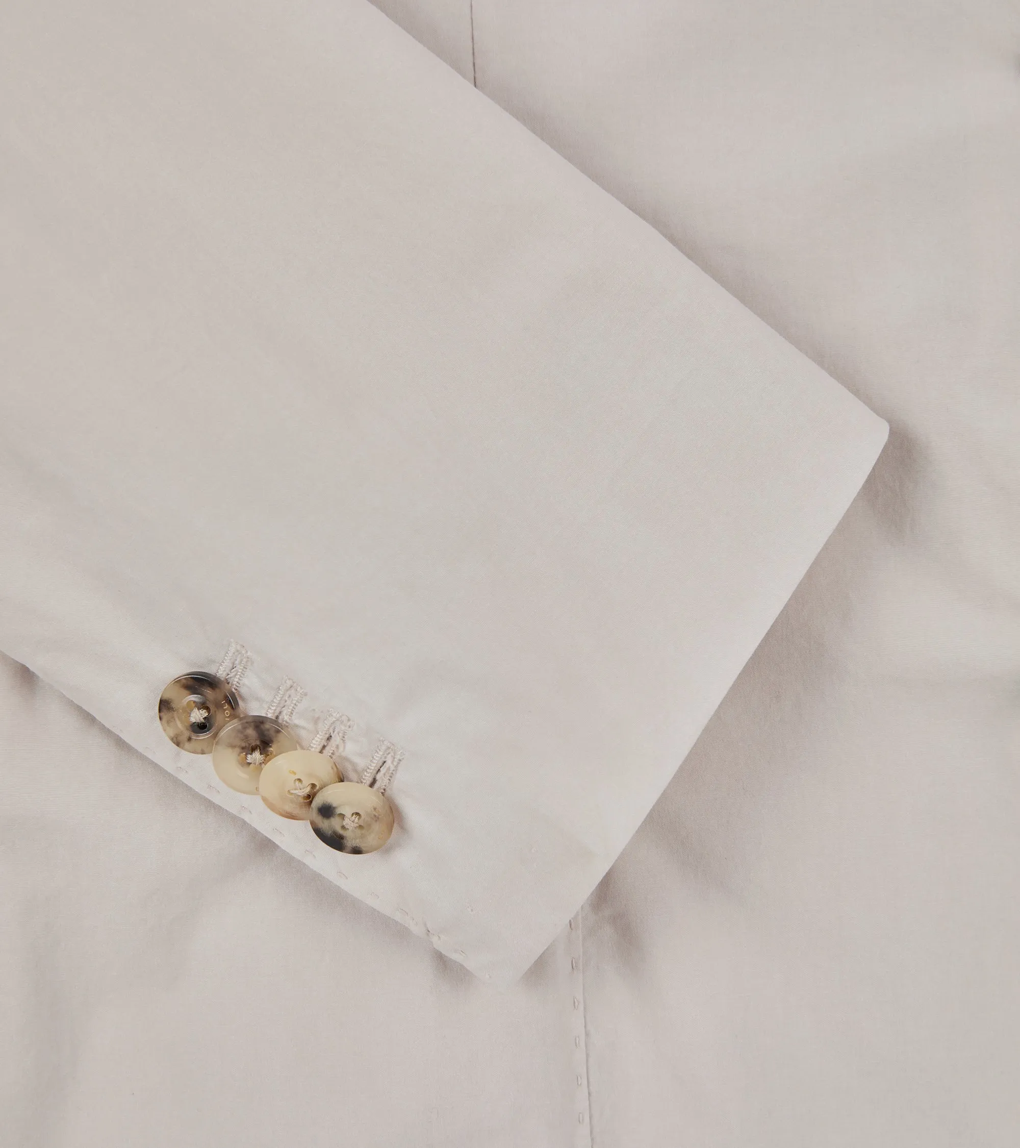 All Season Adaptability Boglioli Paper Cotton K Jacket: Chalk