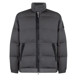 ST95 Puffa Jacket Black Button Closure Sun Protection Fabric