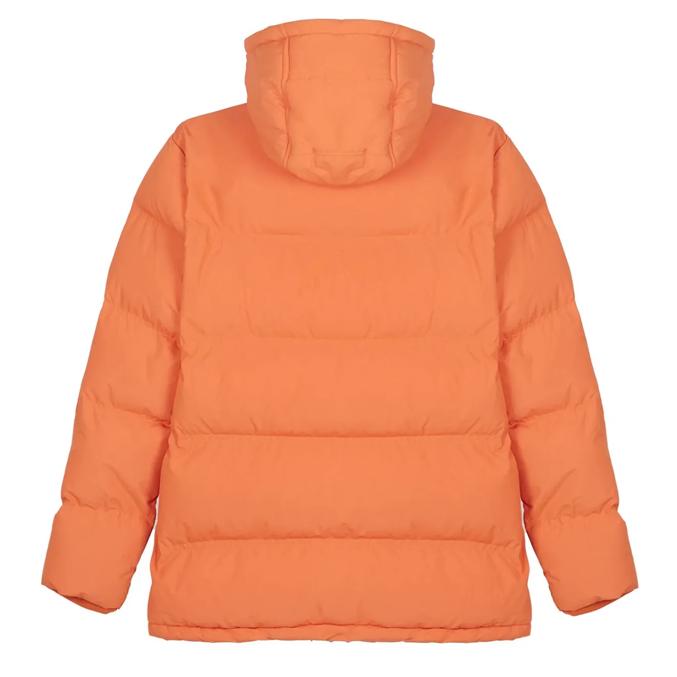 Hikerdelic Calland Ripstop Puffer Jacket Orange MoistureWickingInterior Ultra Soft Brushed Interior