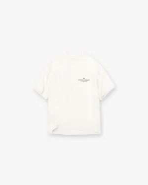 Relaxed fit wear LA Store T-Shirt - Flat White