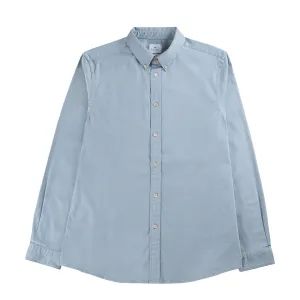 Clean Edge Trim Traveler??s Choice Paul Smith Soft Touch Cotton Shirt Blue
