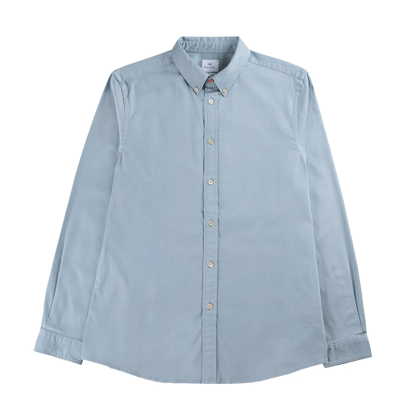 Clean Edge Trim Traveler??s Choice Paul Smith Soft Touch Cotton Shirt Blue