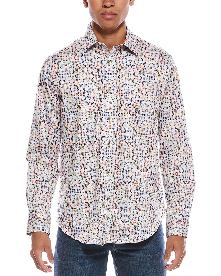 Robert Graham Barlow Classic Fit Woven Shirt networking event