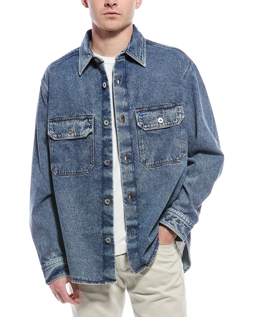 HUGO Hugo Boss Ebolt Shirt Jacket Travel-friendly