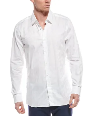HUGO Hugo Boss Jacquard Shirt Chic Wardrobe