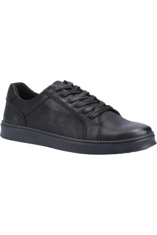 Barefoot Feel Design Hush Puppies Mason in black lace up shoes